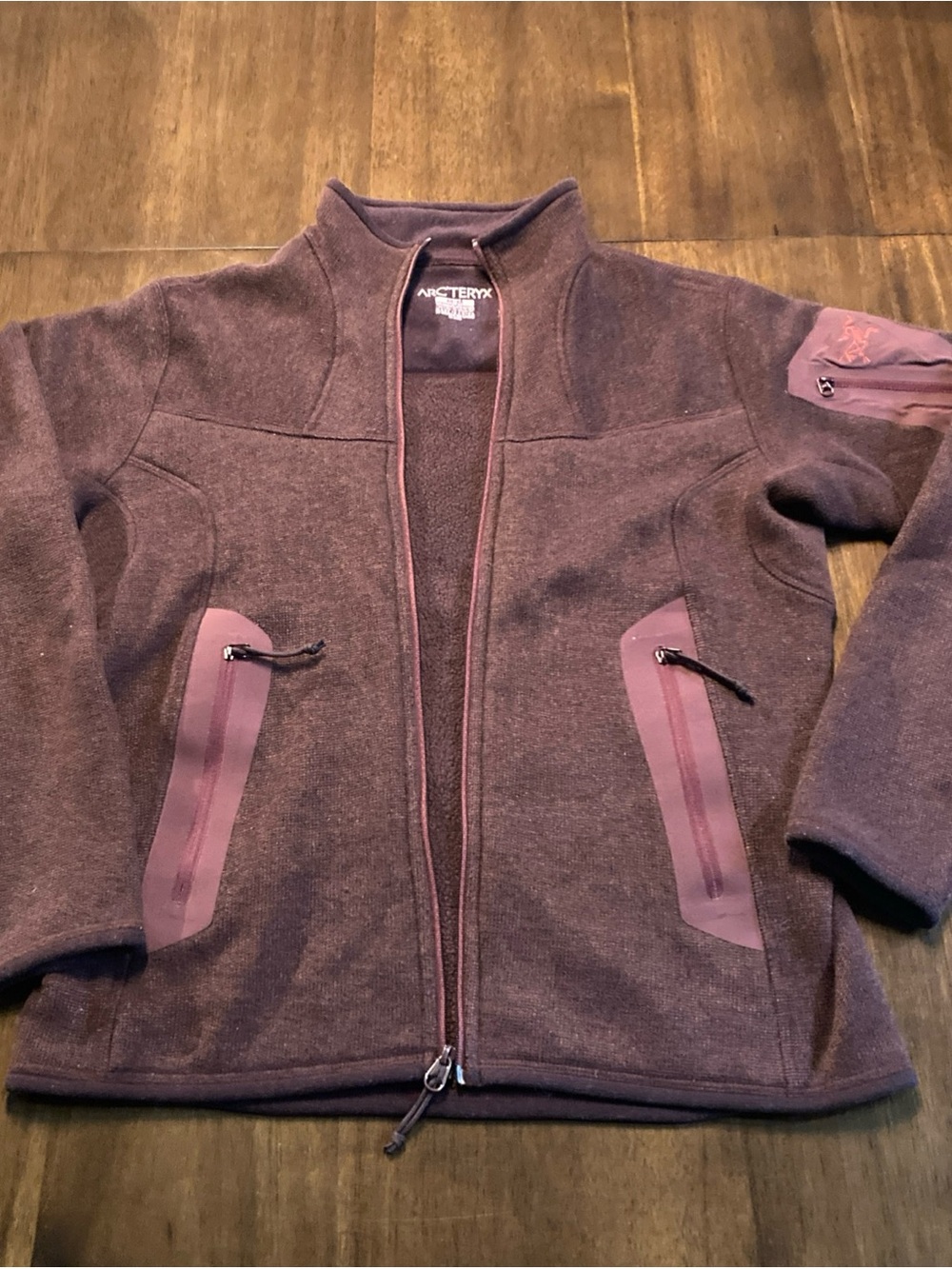 Arc'teryx Polartec Women's Plum Full-Zip Fleece Jacket
